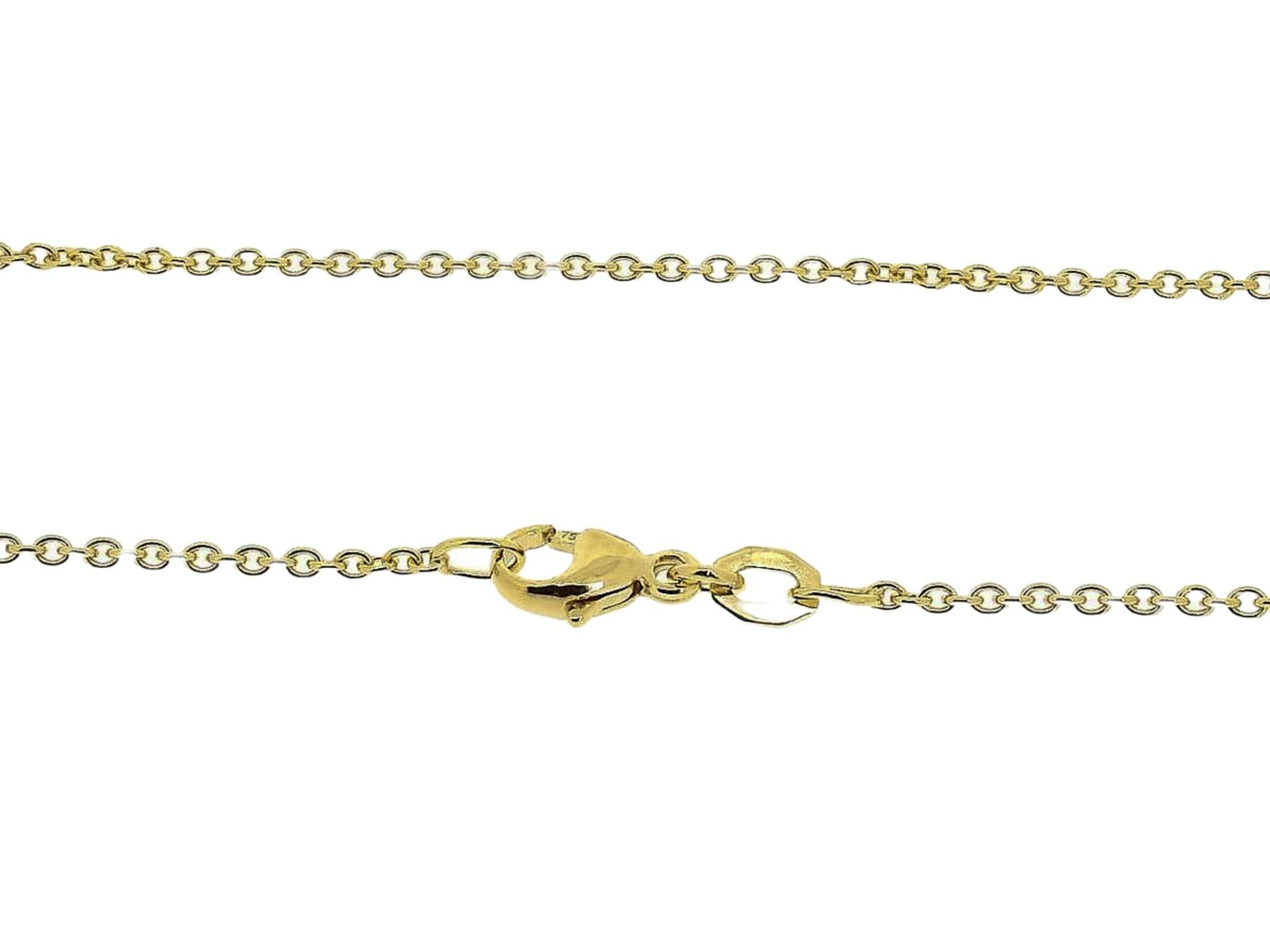 Kette Anker rund 55cm 14K Gelbgold - GalerieVoigt - S121.00061.1.55