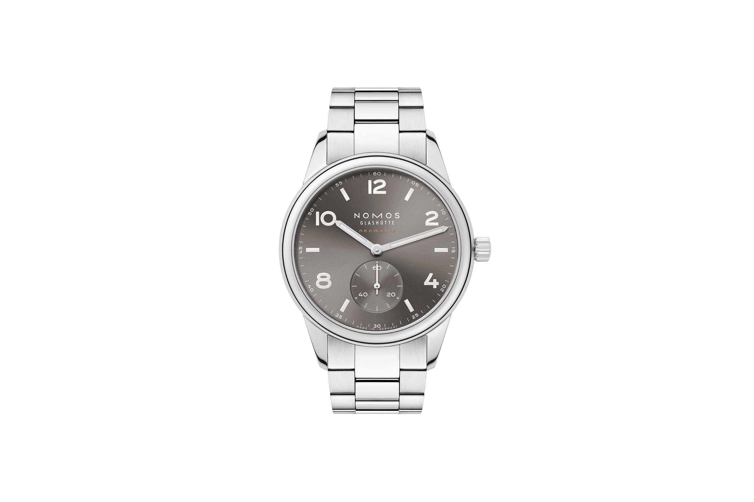 764 Club Sport smoke 39 mm Automatik - NOMOS Glashütte - U-764