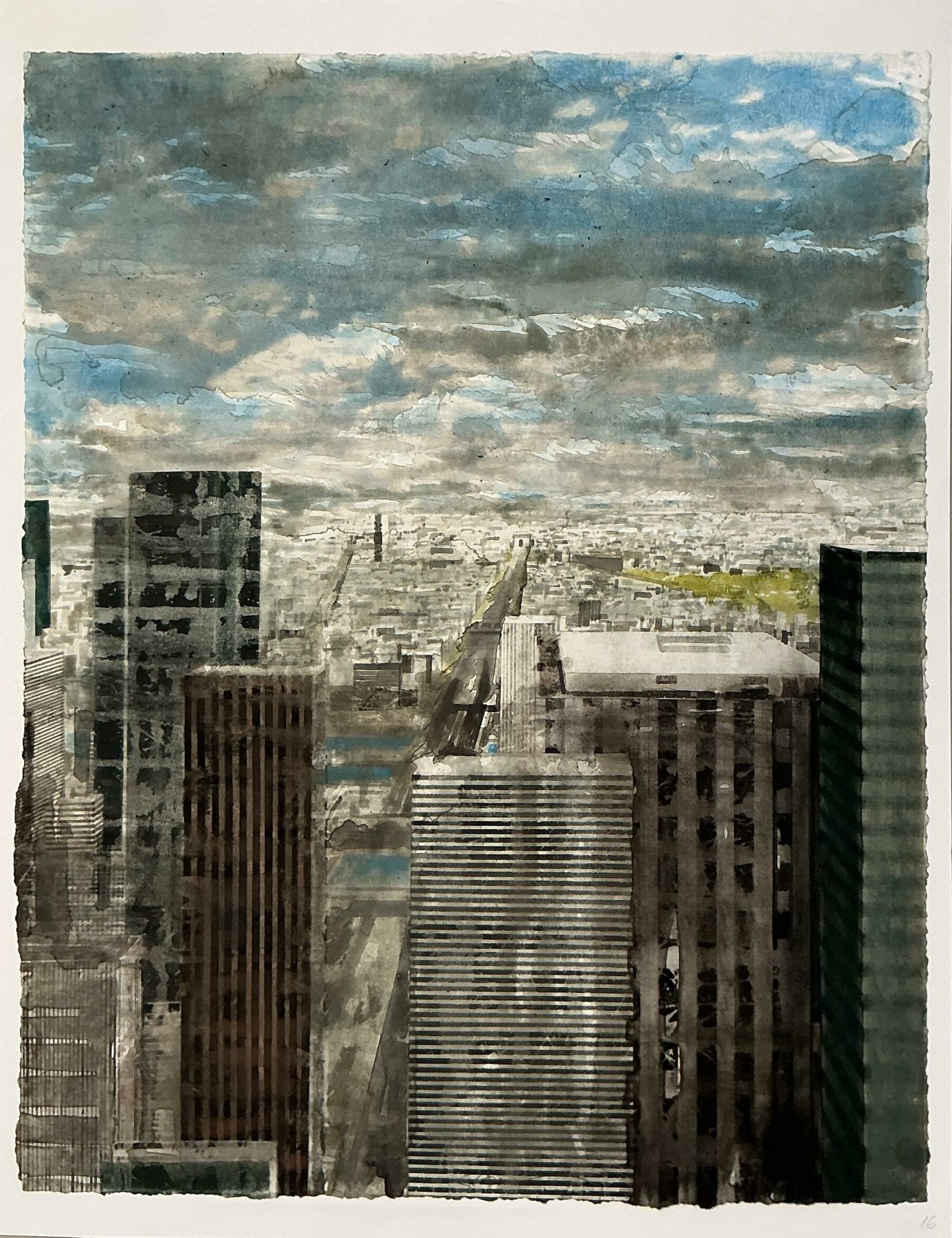 Paris von der Défense - Salzmann, Gottfried - k-2407GS08
