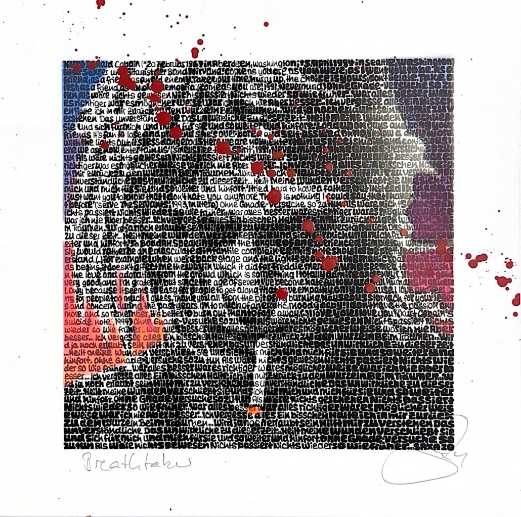 Kurt Cobain - Breathtaker - SAXA - k-2508SAXA03