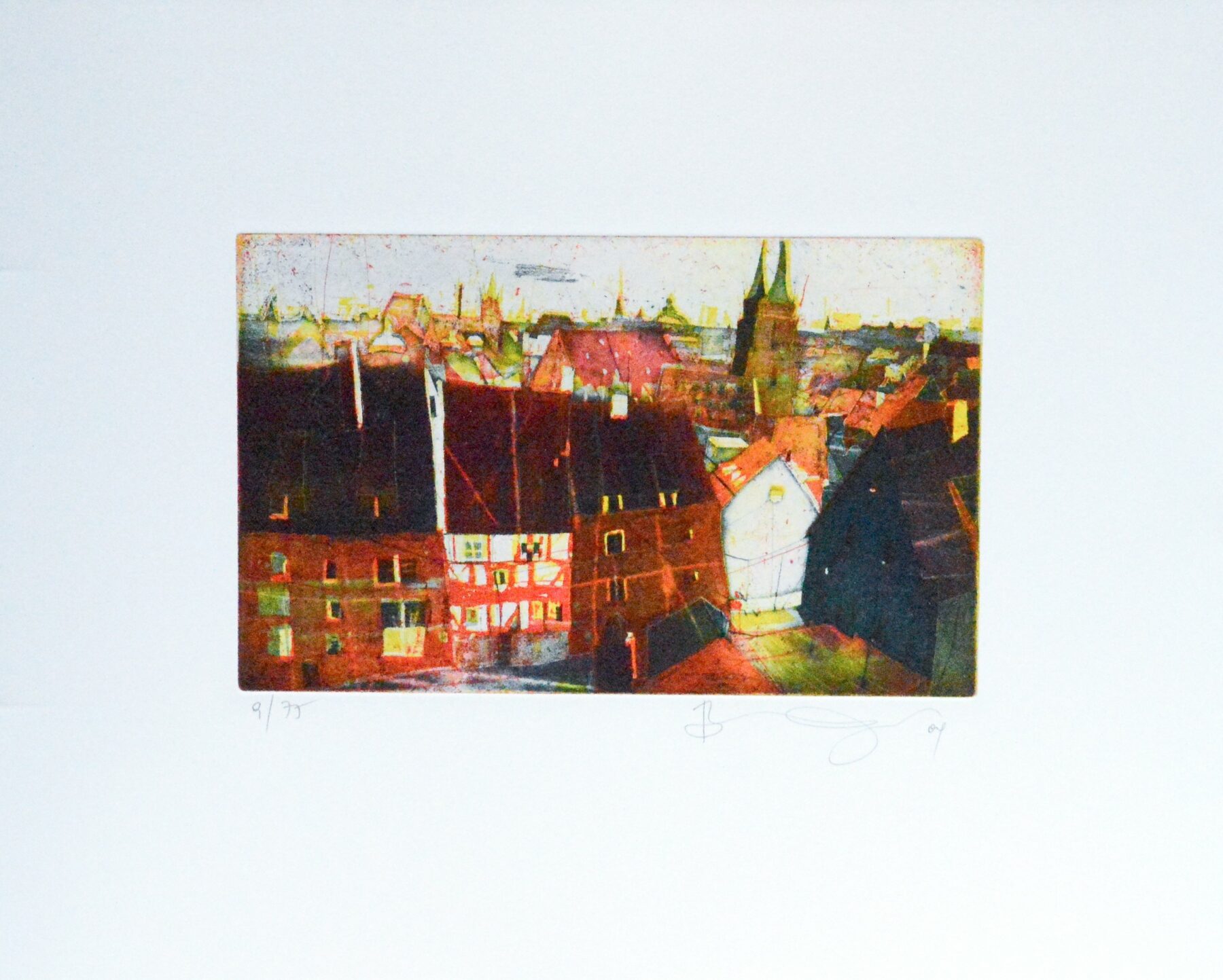 Nürnberg von der Burg II - Vogel, Bernhard - k-BVG148