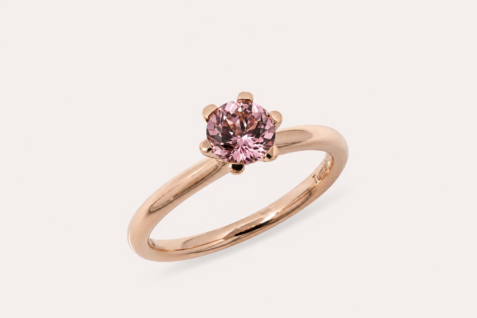 Ring rosa Turmalin 18K Rotgold - GalerieVoigt - 1270605160
