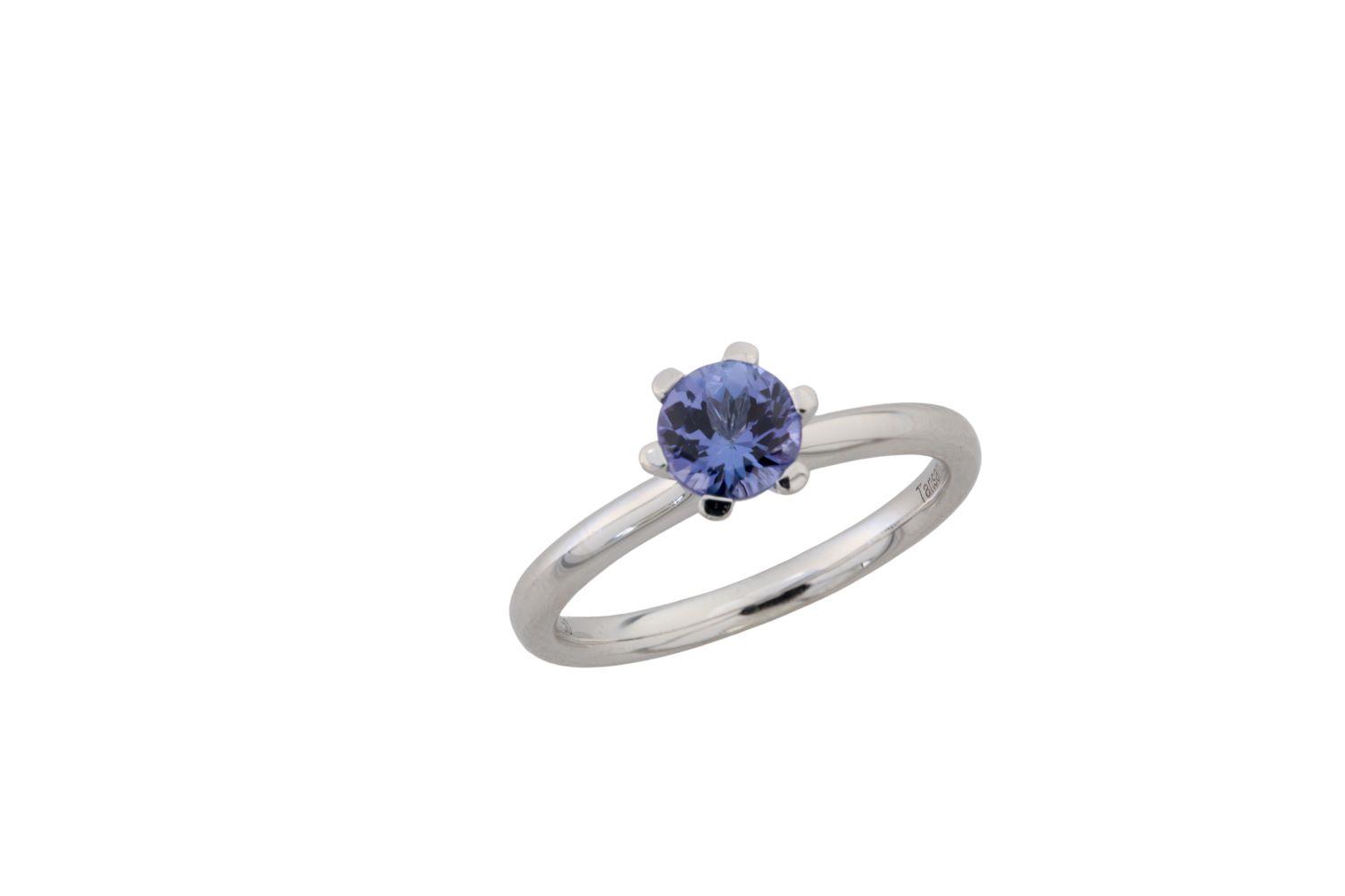 Ring Tansanit 0,90ct 18K Weißgold - GalerieVoigt - 1270805160