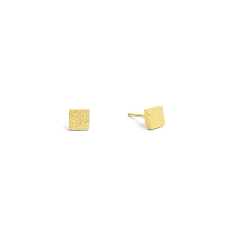Ohrstecker Cobos 5mm 925 Silber goldplattiert - Bernd Wolf - 19485506