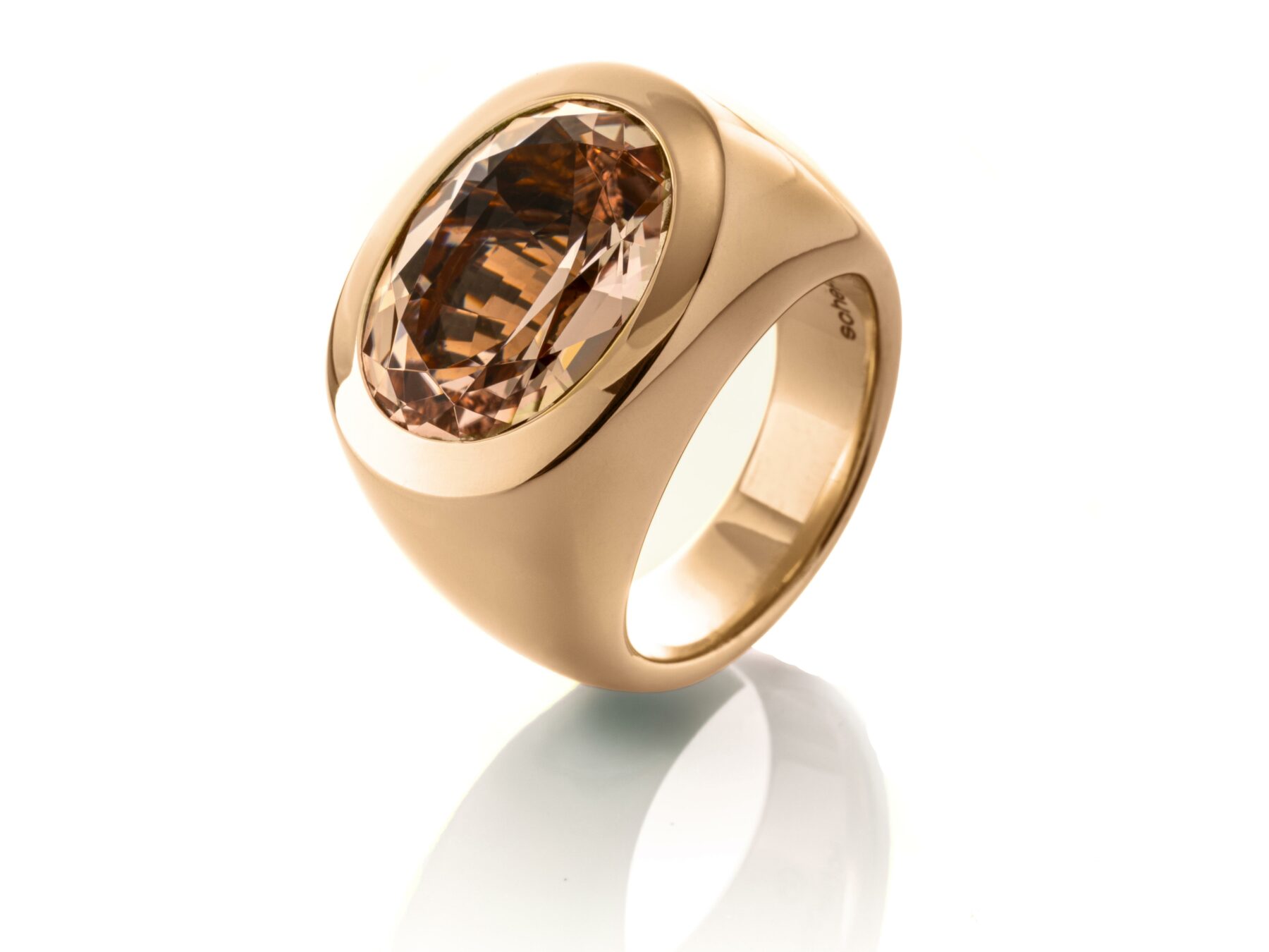 Ring Morganit 18K Roségold - Scheffel - 303578RM