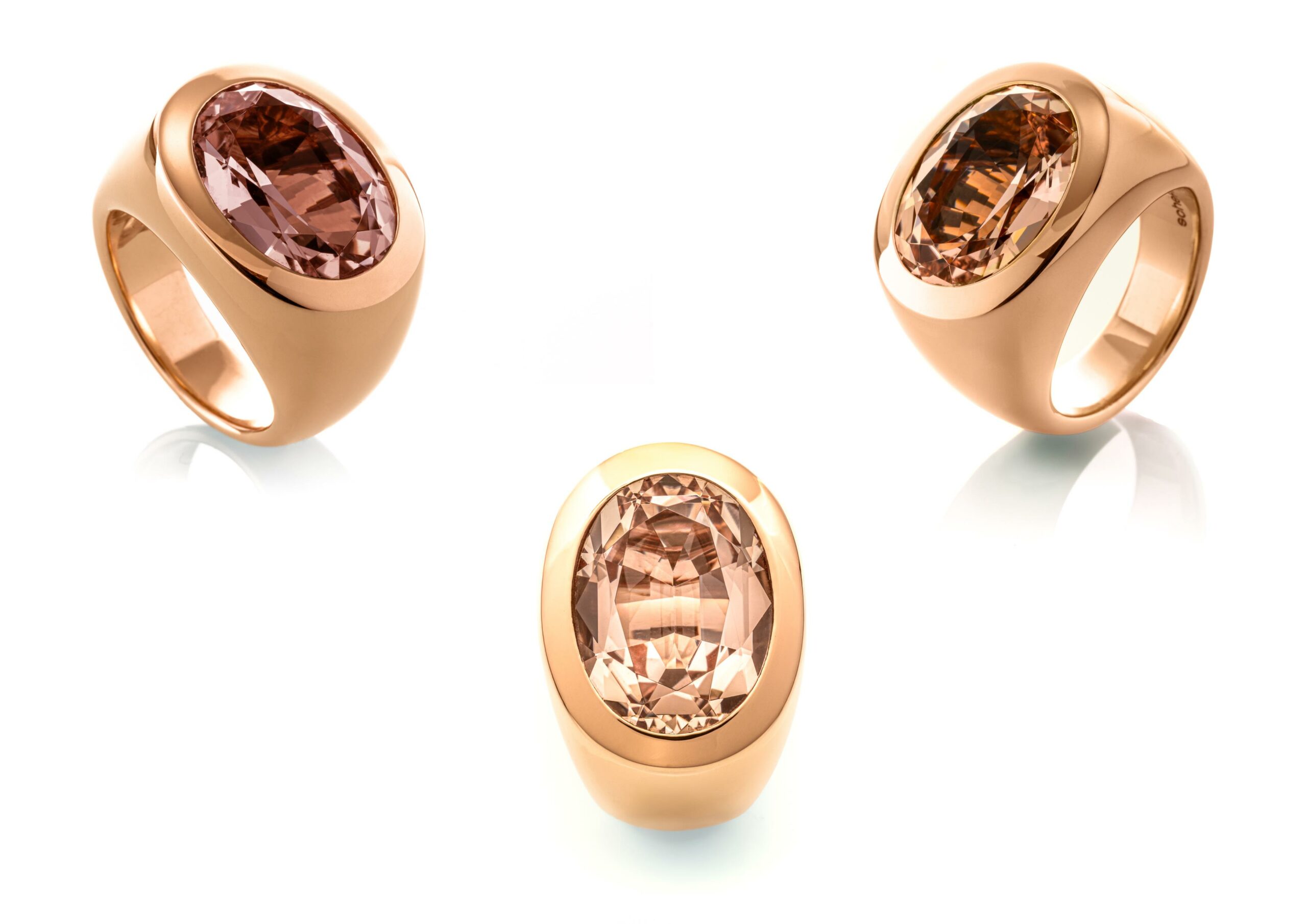 Ring Morganit 18K Roségold - Scheffel - 303578RM