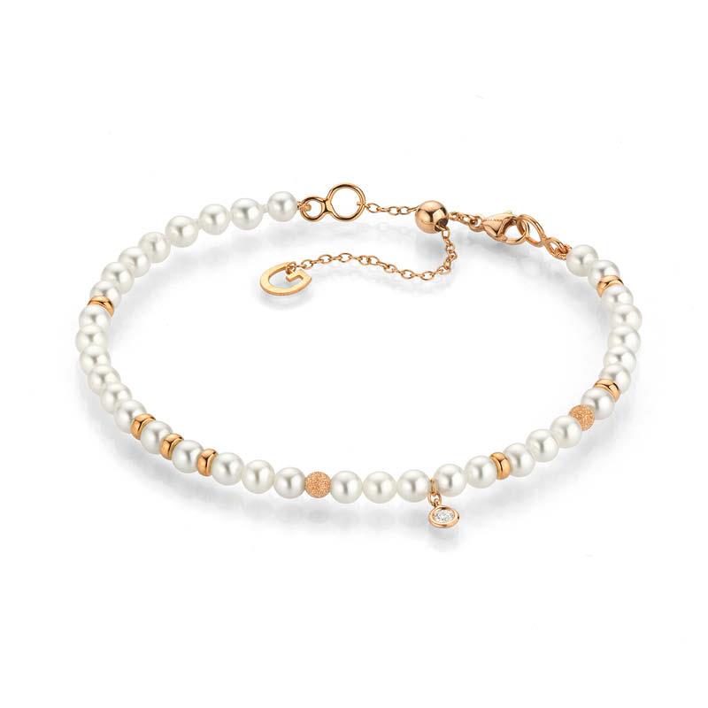 Armband Delight 18K Roségold 36 Ming Perlen - Gellner - 5-24489-02