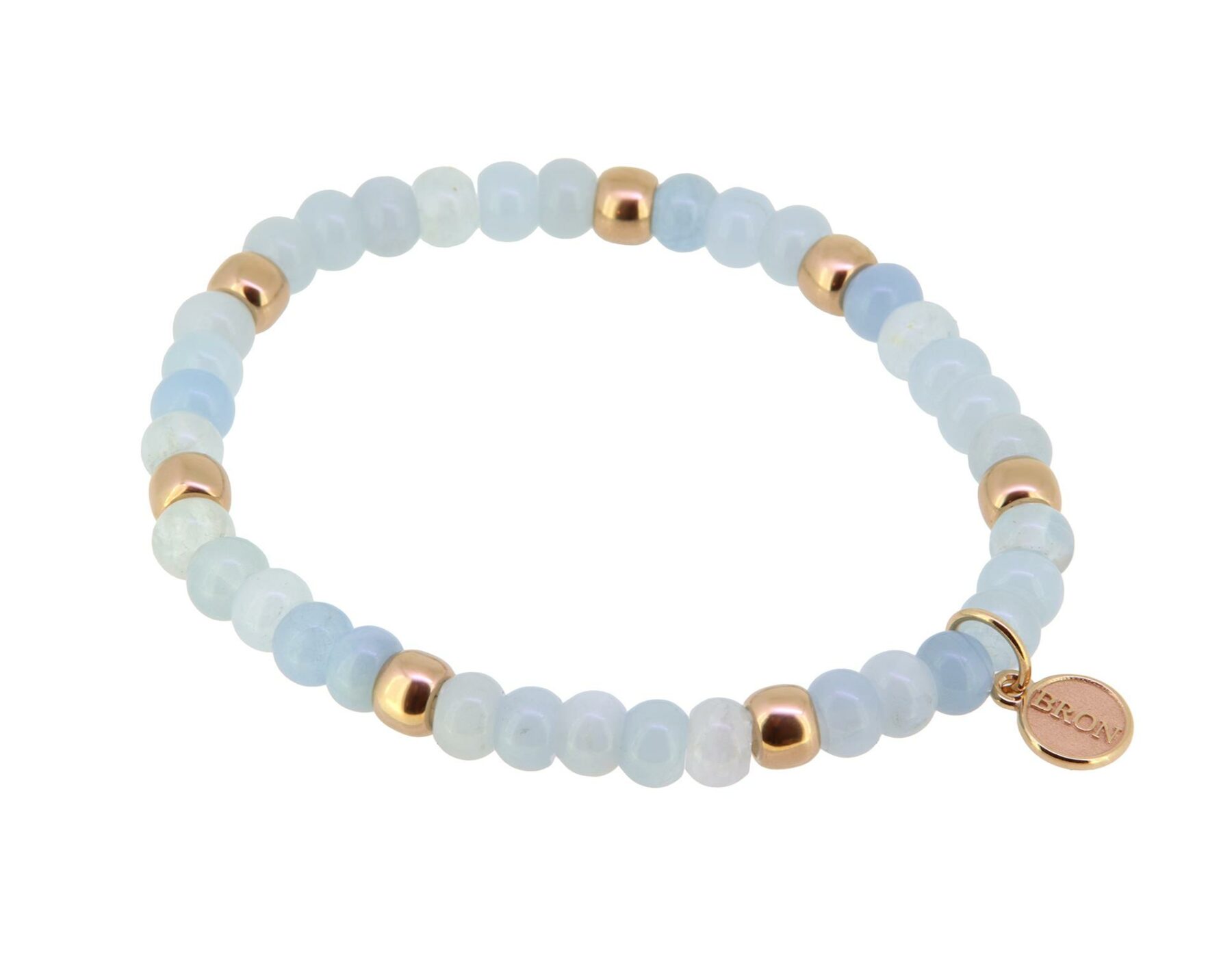 Armband Reflex Aquamarin 18K Roségold - Bron - 8AR3985MIX99