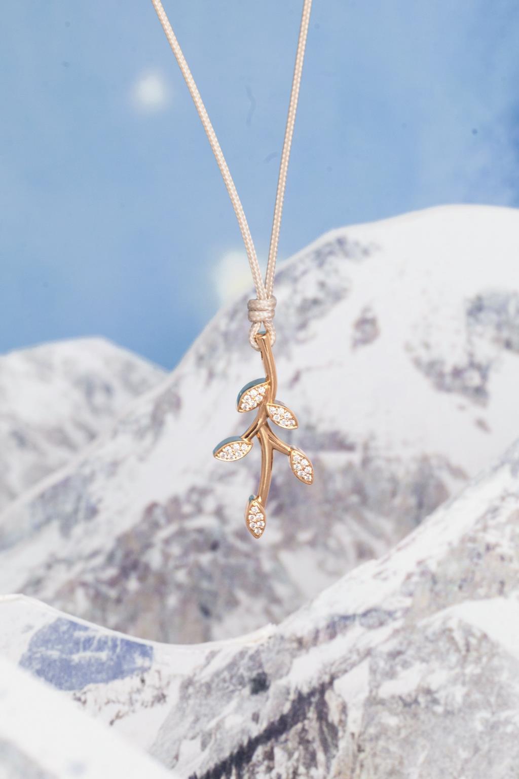 Anhänger Poppy 18K Roségold Diamanten - Bron - 8HR3454BR025