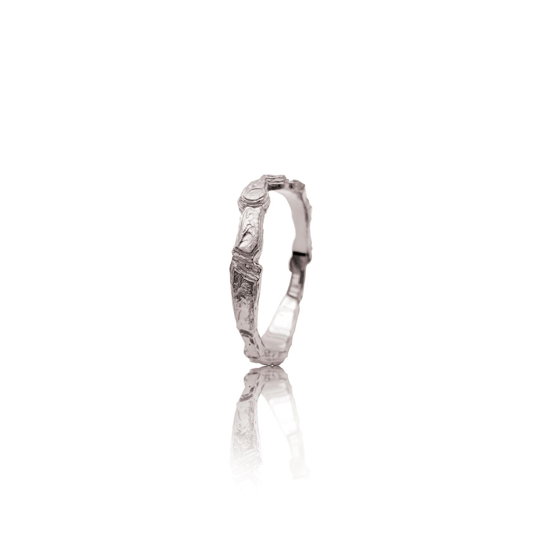 Ring Black Forest Silber rhodiniert small - Noen - 92200RH