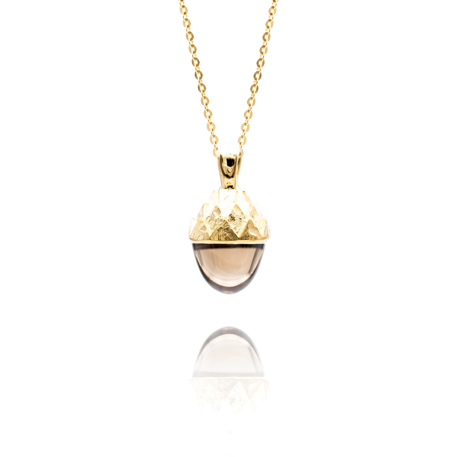 Kette Black Forest Silber goldplatt. large - Noen - 94219SQ