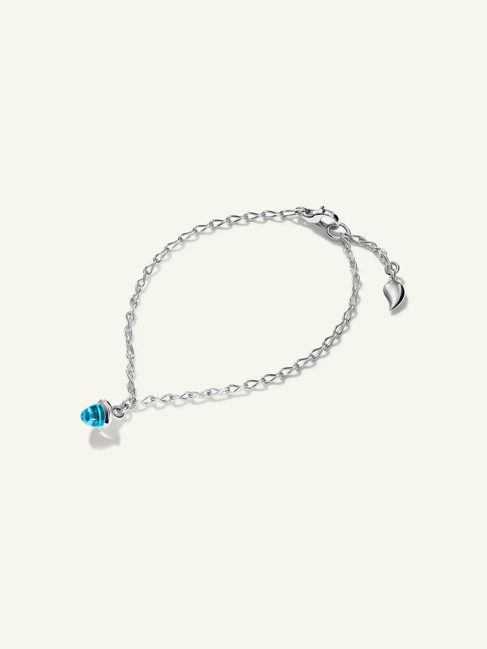 Armband MiniMikado Swiss Topas 18K Weißgold - Tamara Comolli - B-mMC-c-ToSw-wg