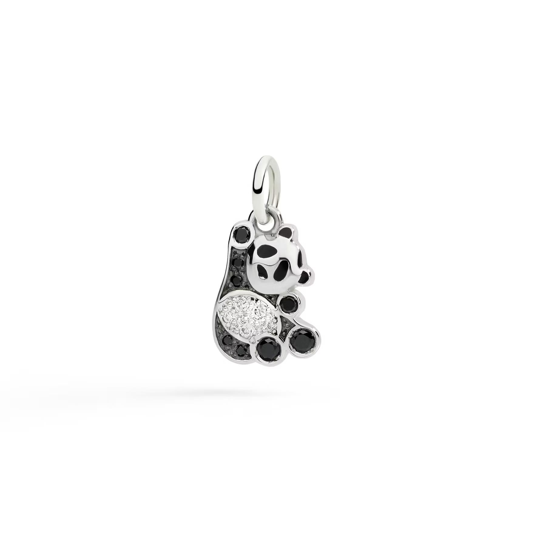 Anhänger Panda 925 Silber Diamanten - Dodo - DMC6034PANDADBXAG