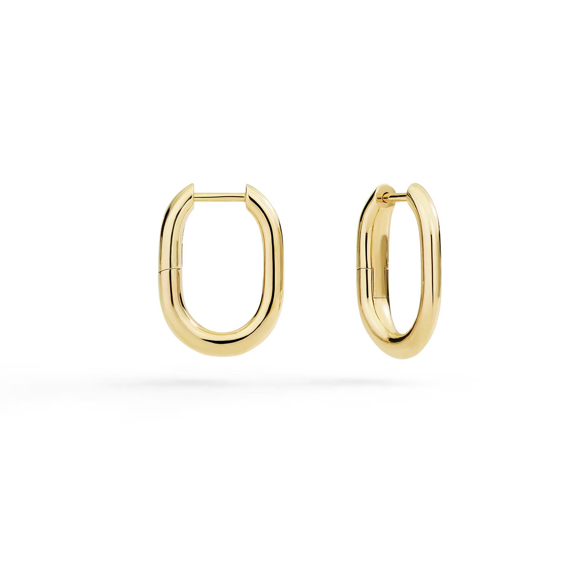 Paar Creolen Essentials 9K Gelbgold 11x15mm - Dodo - DOC6001ESSEN0009G