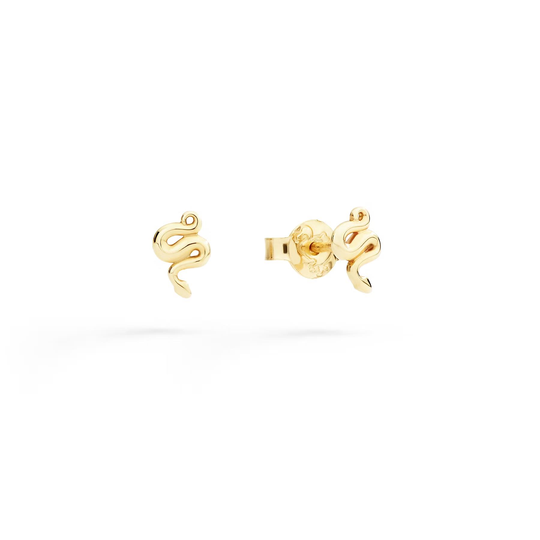 Ohrstecker Schlange 9K Gelbgold - Dodo - DOC6003SNAKE0009G