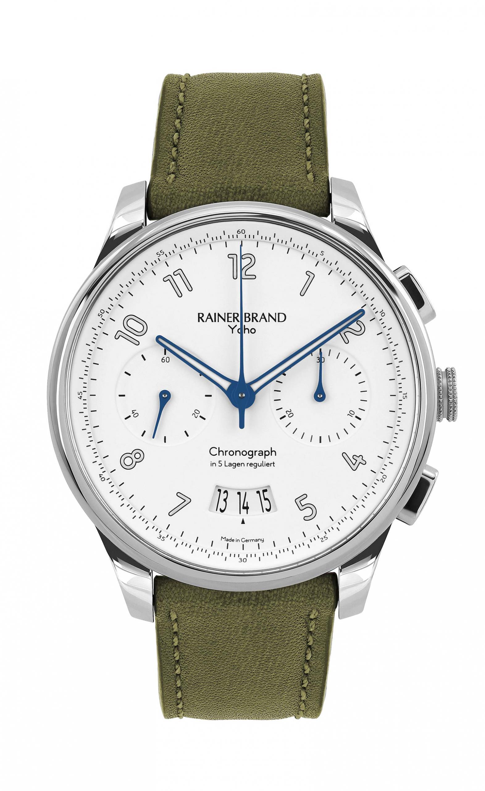 Chronograph "YOHO" 41 mm Automatik - Rainer Brand - RB20.ZBA1
