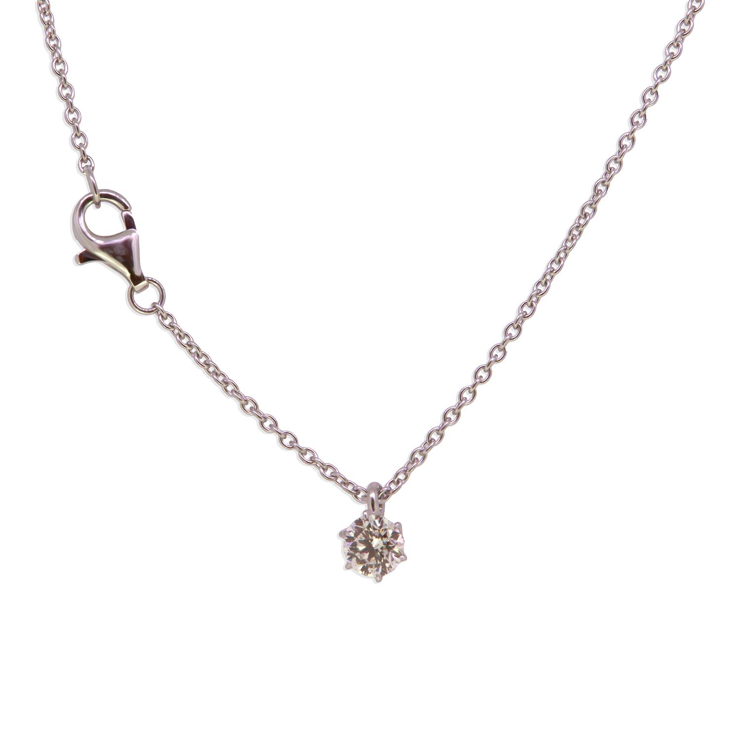 Brillant 0,51ct Anhänger Weißgold - Krieger - 112.2829.01.8