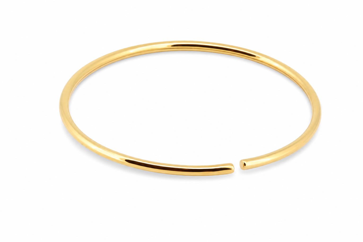 Armspange rund 18K Gelbgold - GalerieVoigt - 4782-2.5