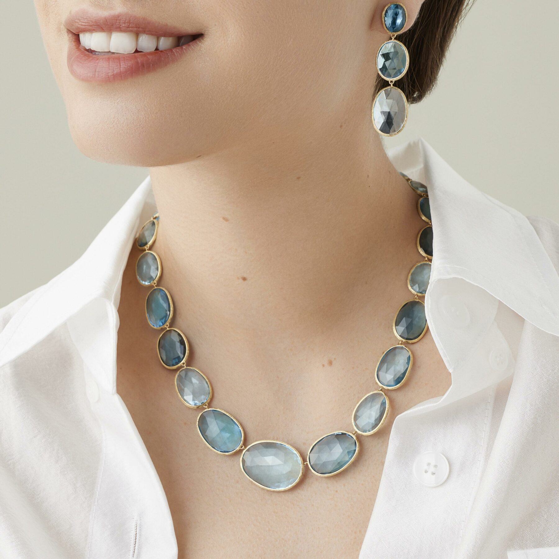 Halsschmuck 18K Gelbgold Topas-Dégradé - Marco Bicego - CB2791_TP01_Y_02