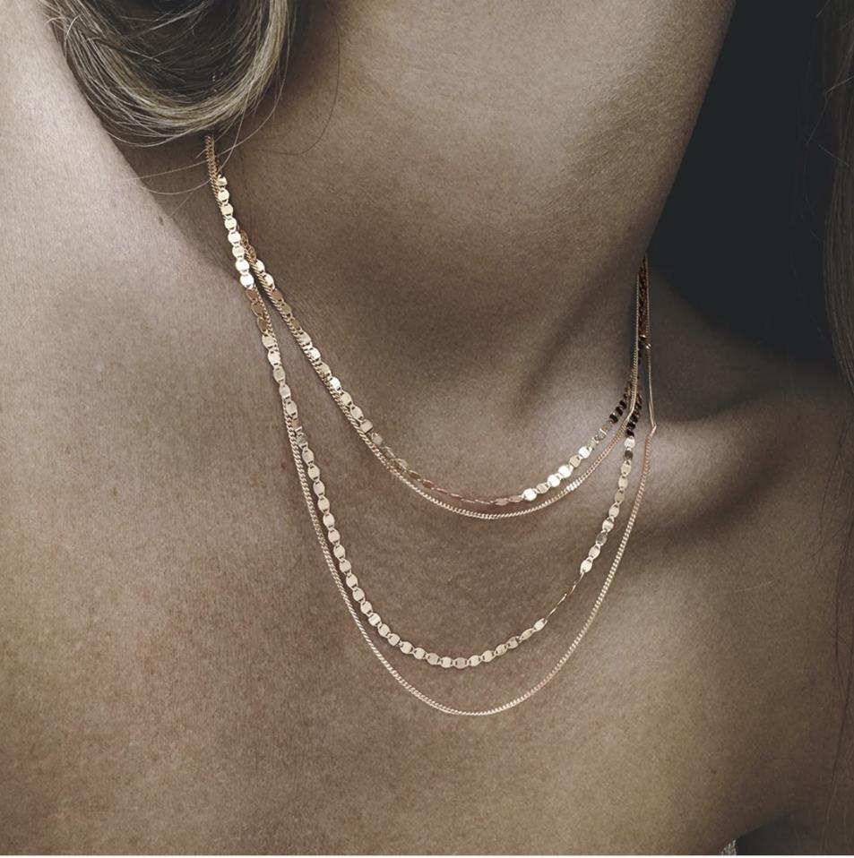 Kette Skin Tattoo 42cm 18K Roségold - vanrycke - CS5R0-01