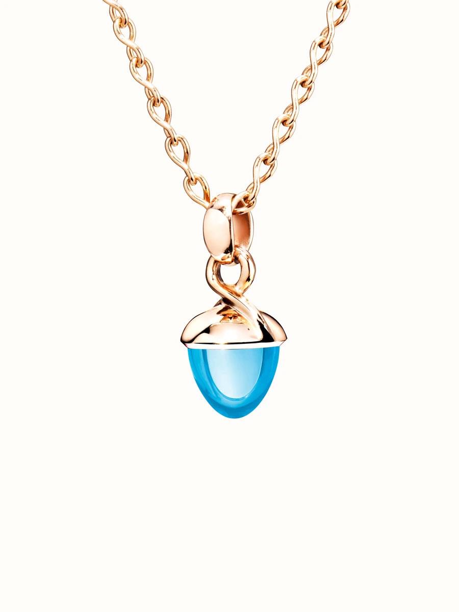 Anhänger Mikado Bouquet Swiss Topas 18K Roségold - Tamara Comolli - P-MB-ToSw-rg