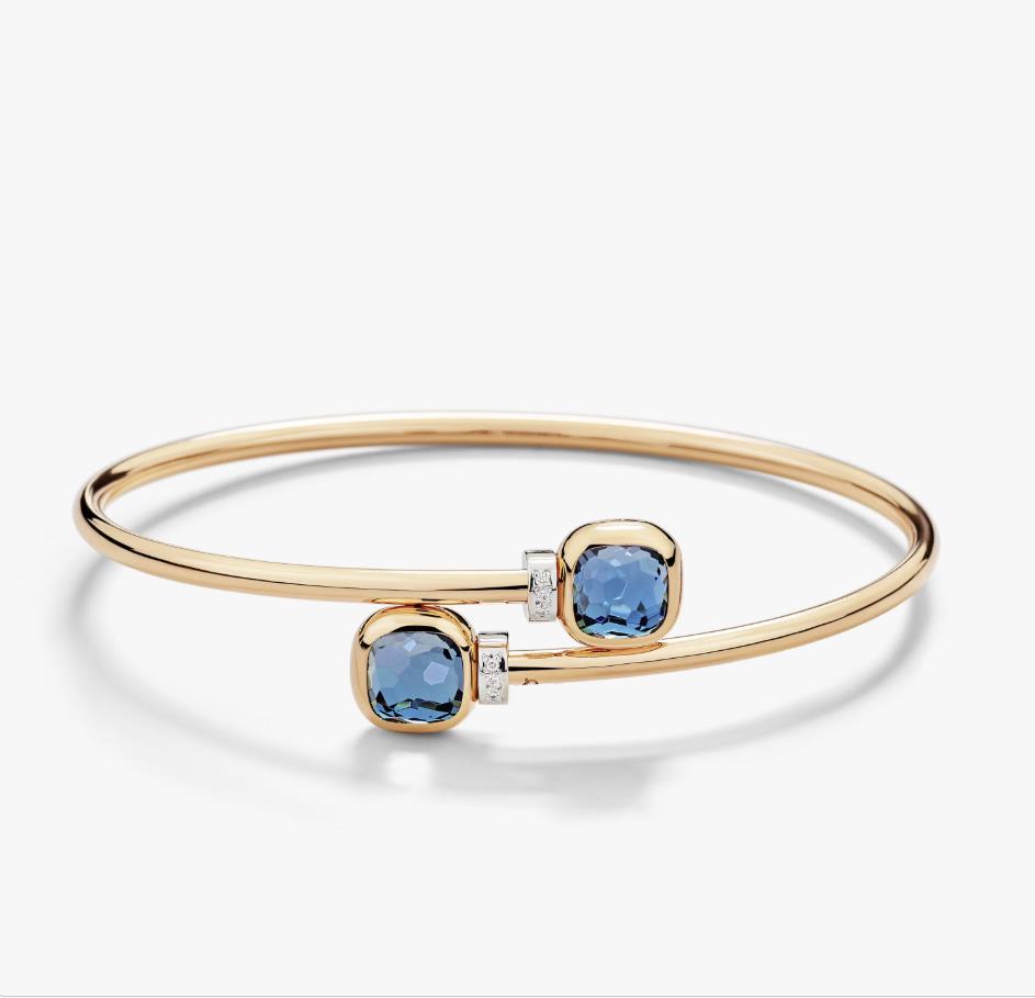 Armreif Nudo Mini London Blue Topas - Pomellato - PBC5020O6WHRDB0TLL