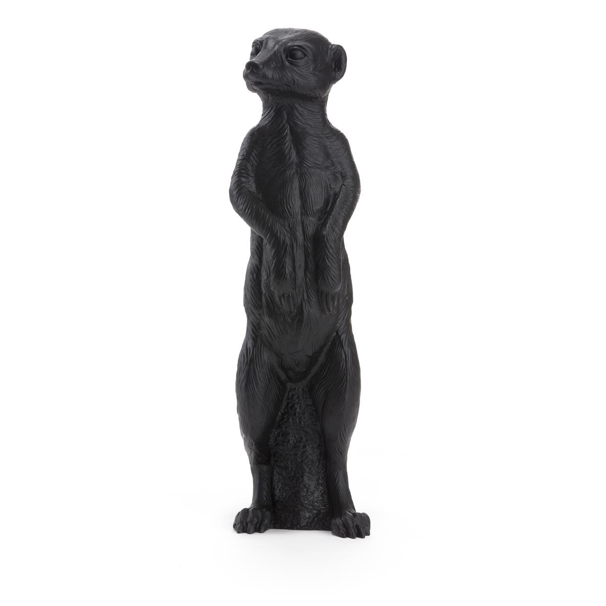 Erdmännchen, schwarz - Hörl, Ottmar - k-20HE.sch