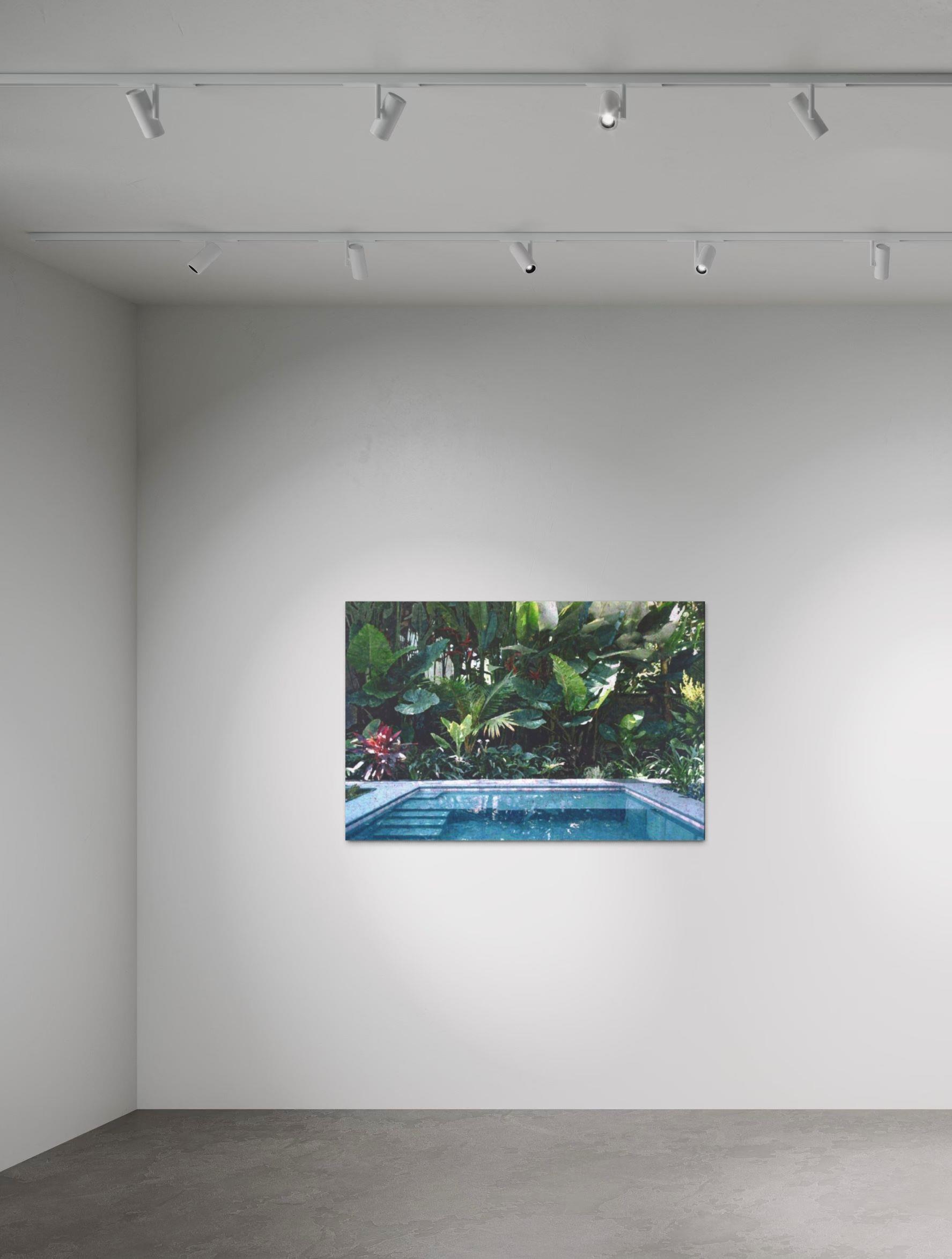 Pool mit Blüten - Petschat, Ralph-J. - k-2606RP01