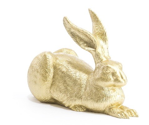 Dürer-Hase, gold - Hörl, Ottmar - k-HH-gol