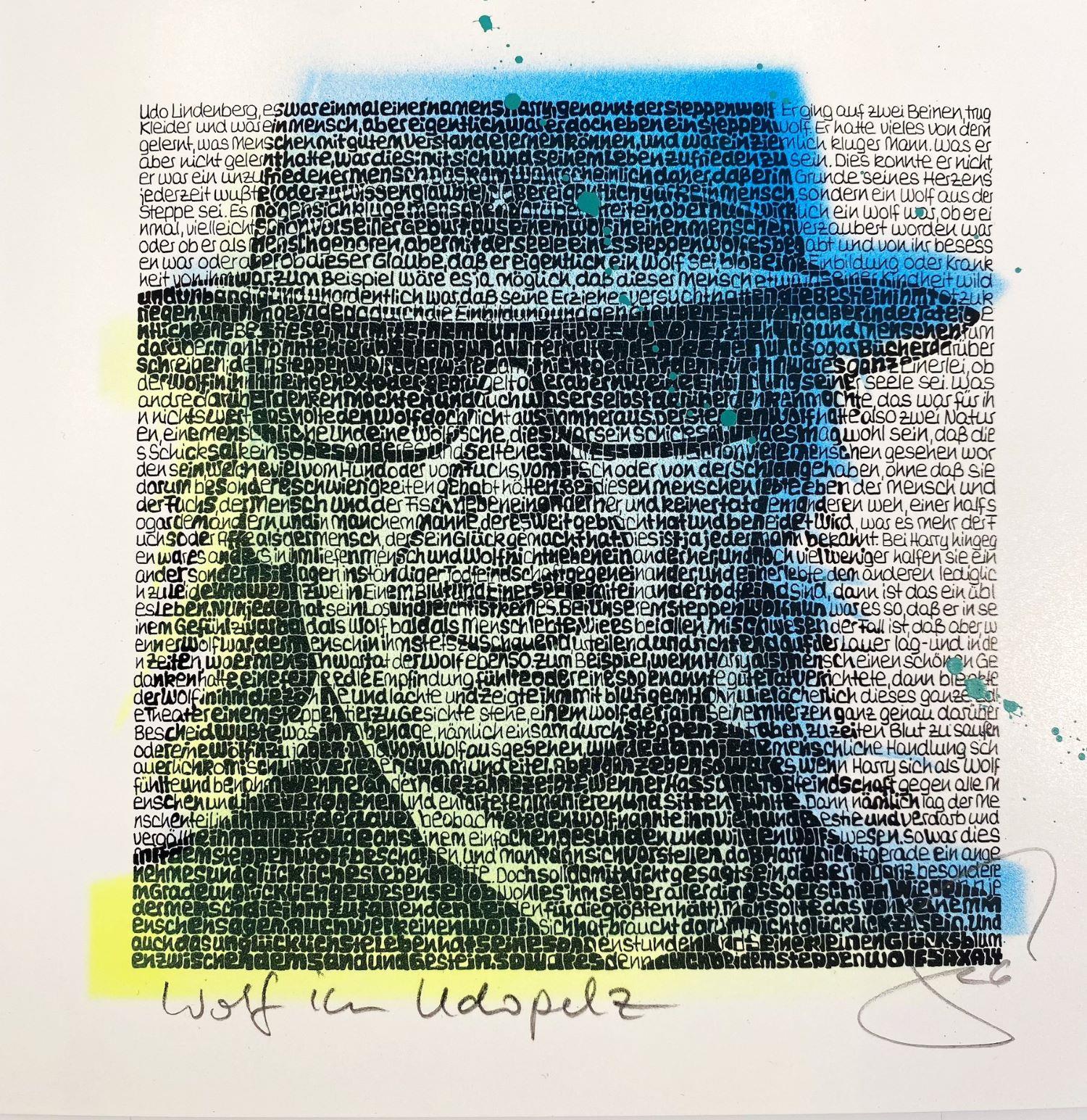 UDO I - Wolf im Udopelz - SAXA - k-SAXAOP3351