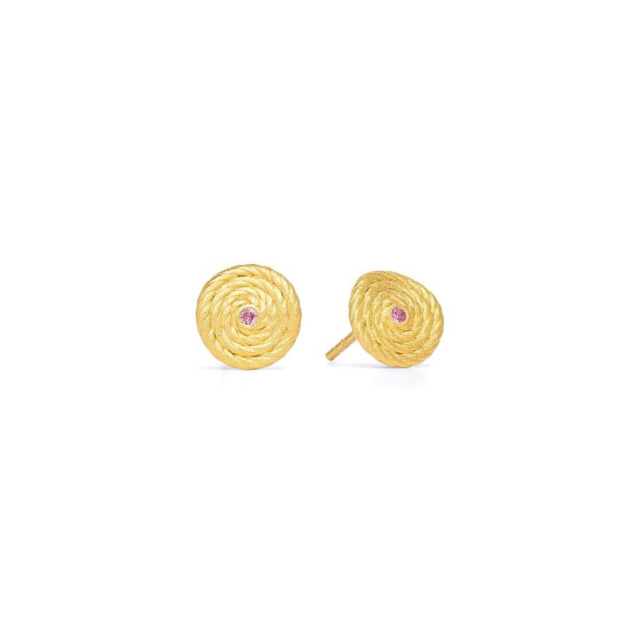 Ohrstecker Liani 925 Silber gelbgoldplattiert - Bernd Wolf - 1910023116