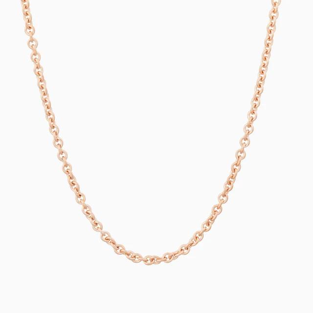 Halskette Lux Anker 1,5mm 18K Roségold 70cm - Bron - 7CRRA4070