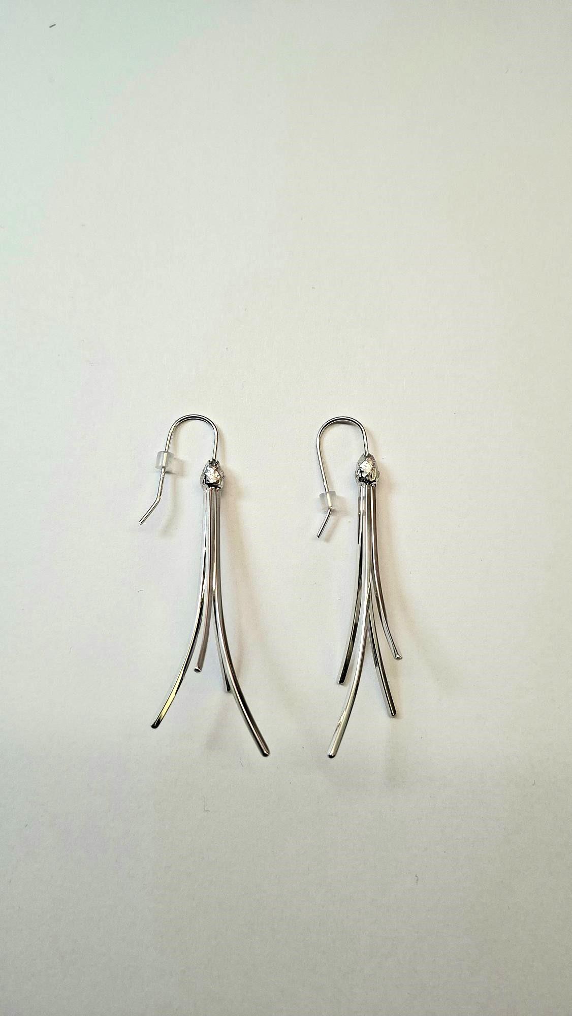 Ohrschmuck Black Forest Silber rhodiniert - Noen - 92221