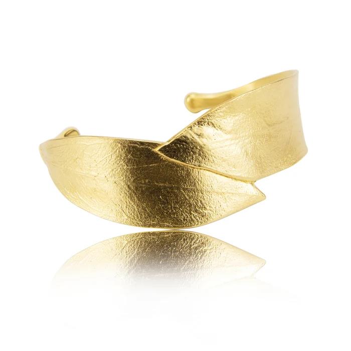 Armspange 925 Silber goldplattiert - Noen - 97113