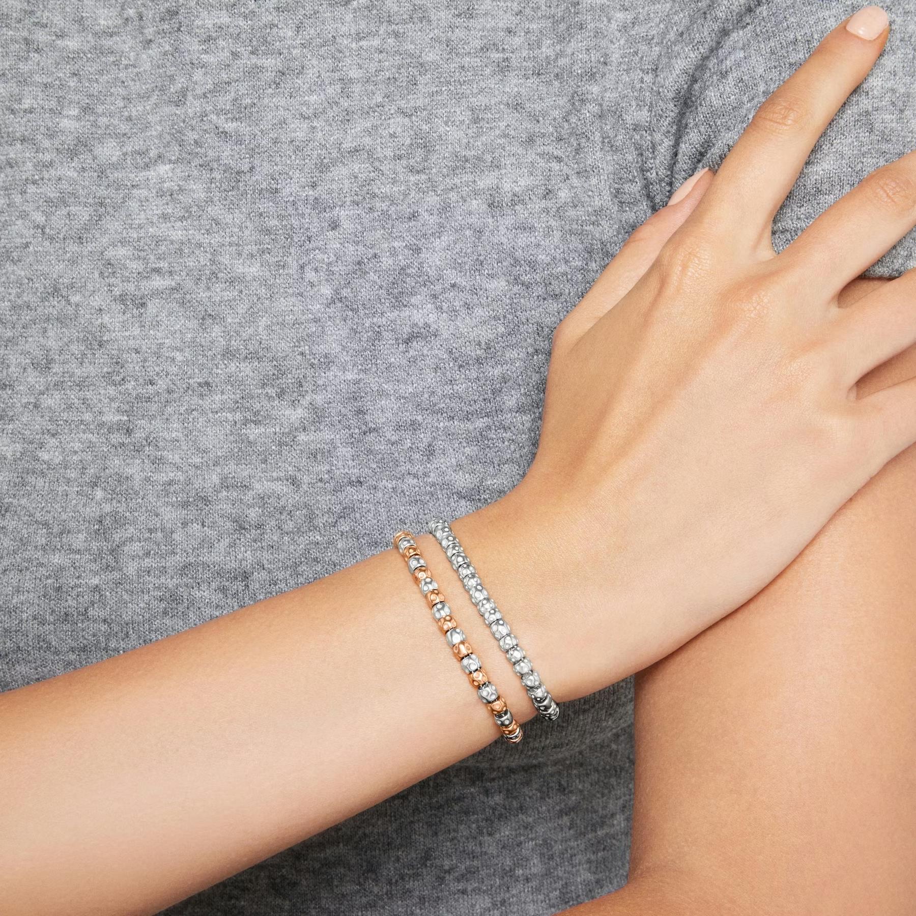 Armband Granelli Silber L - Dodo - DBC6025GRANE0009L