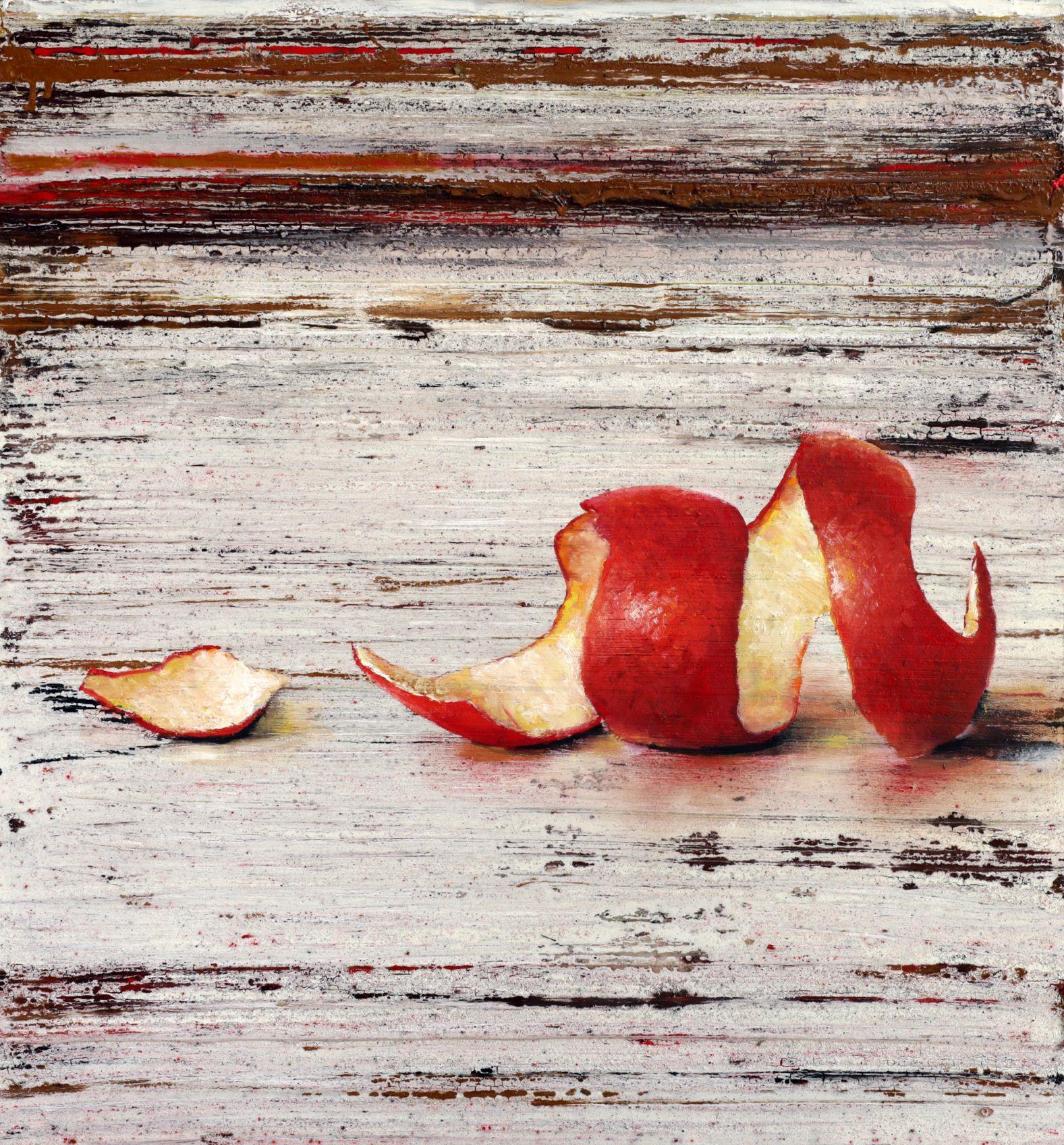 Schale von einem roten Apfel - Lauterjung, Michael - k-2606ML05