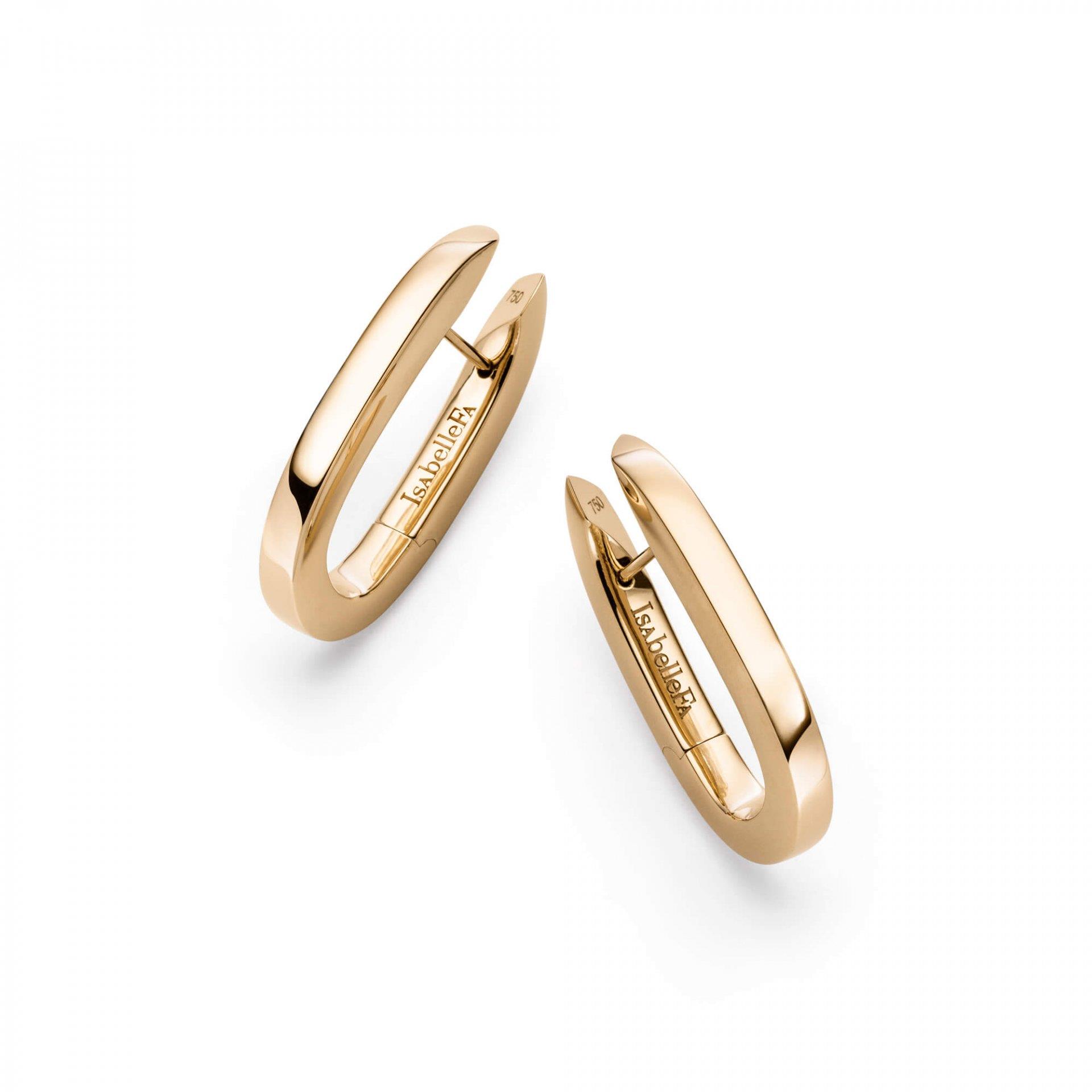 Creolen Fantasie 18K Roségold - IsabelleFa - 41018-SCREOLE-ROS