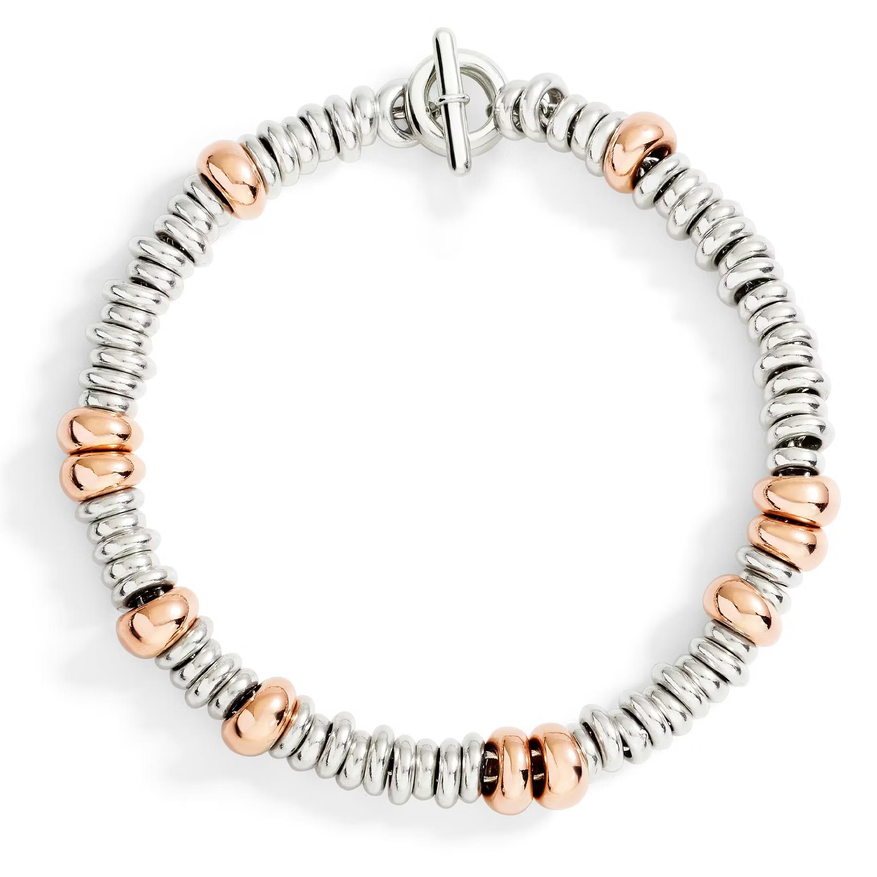 Armband Rondelle 925 Silber, Silber vergoldet - Dodo - DBC6020RONDE00RAG_M