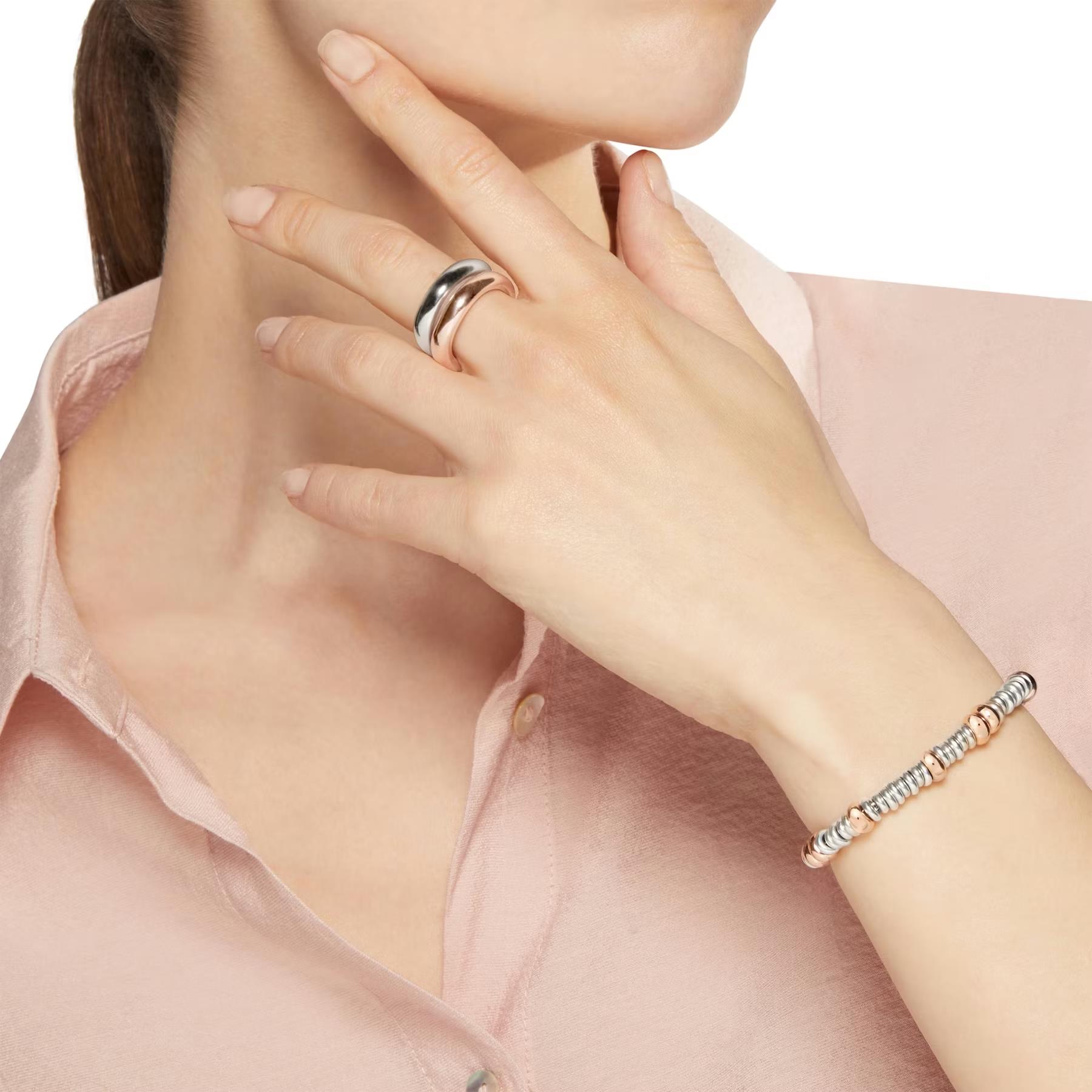 Armband Rondelle 925 Silber, Silber vergoldet - Dodo - DBC6020RONDE00RAG_M