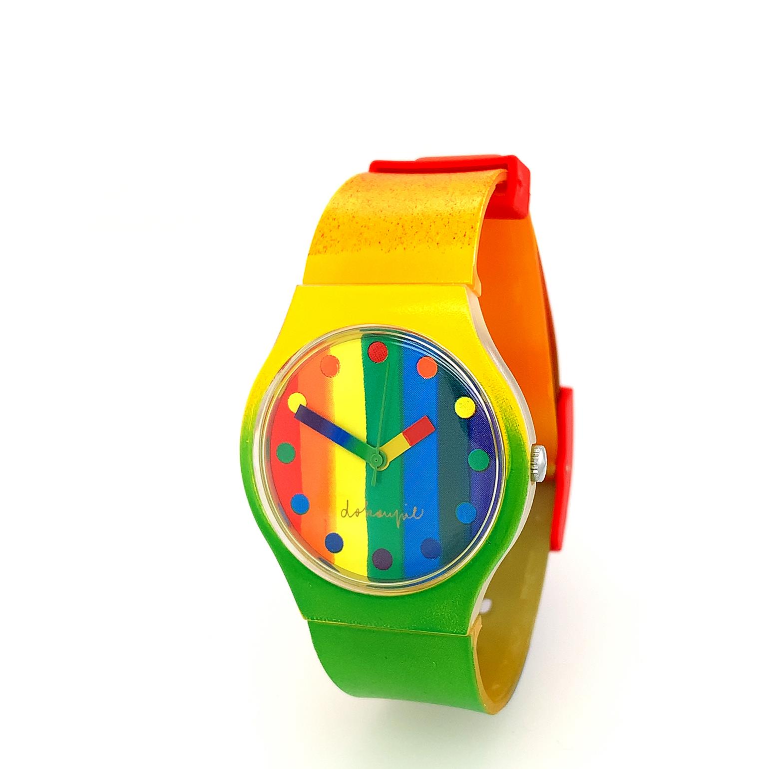 Uhr "Rainbow" - Dokoupil, Jiri Georg - k-06996