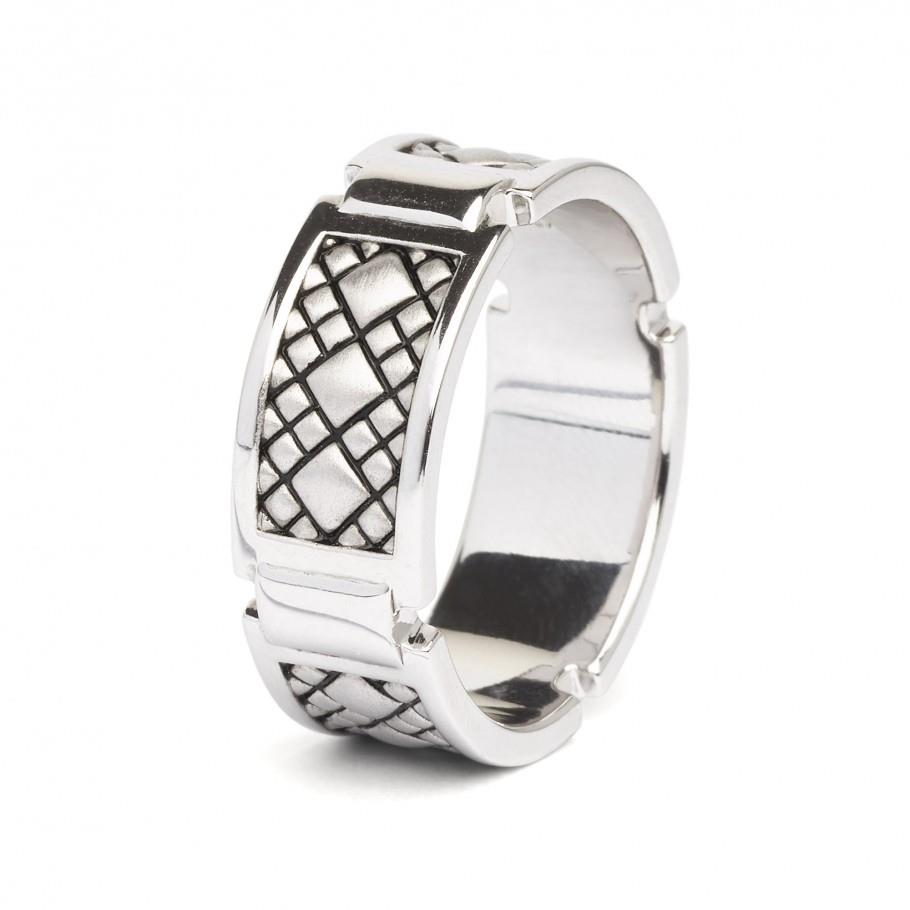 Ring Albion 925 Silber rhodiniert - Bernd Wolf - 580000OO