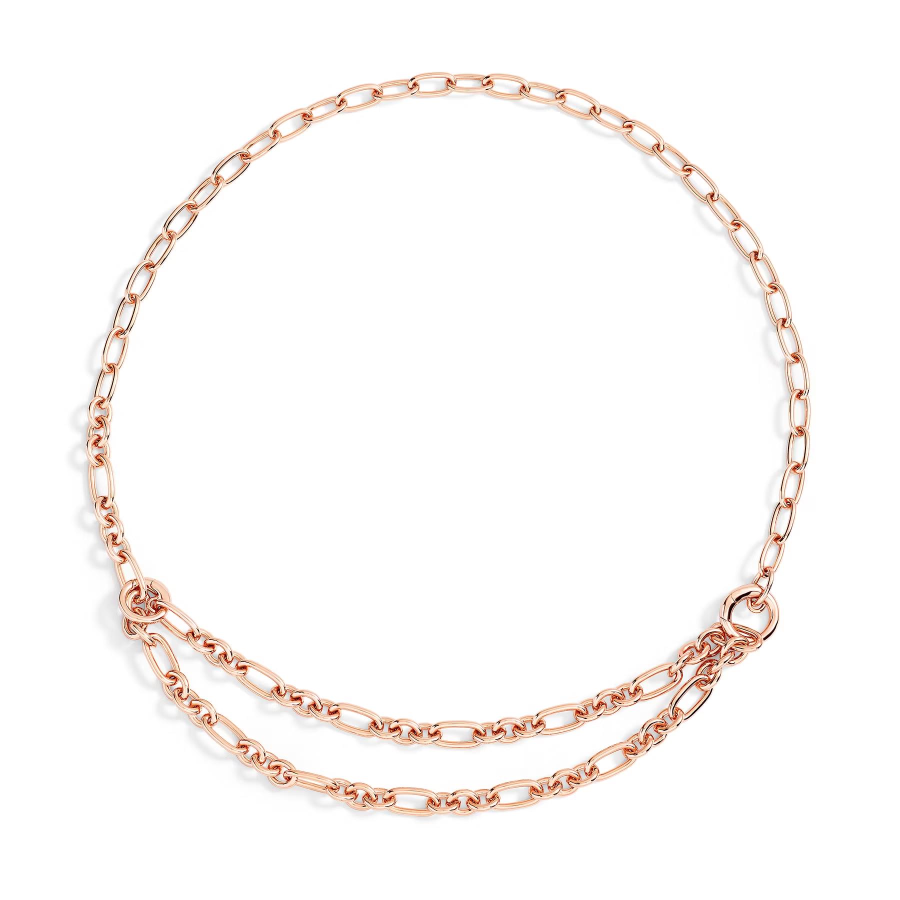 Halskette 925 Silber rosévergoldet - Dodo - DCC3004ESSEN00RAG50