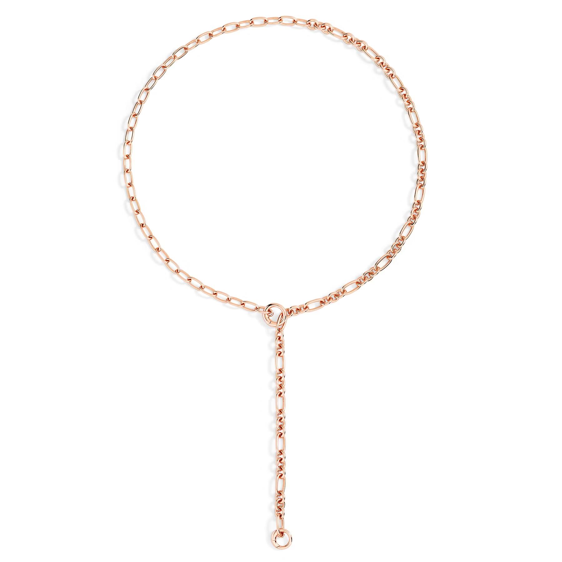 Halskette 925 Silber rosévergoldet - Dodo - DCC3004ESSEN00RAG50