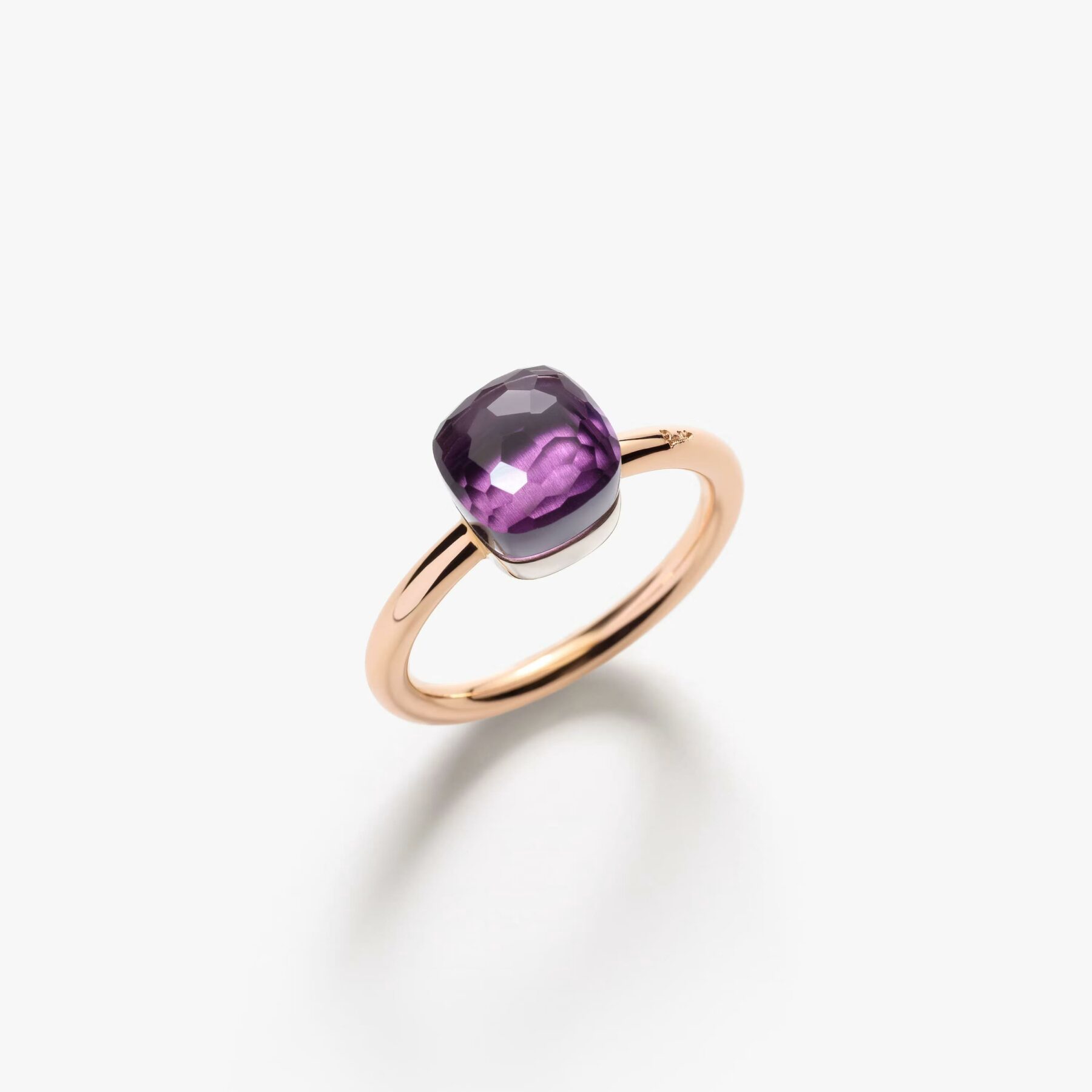 Ring Nudo Petit Amethyst 18K Gold - Pomellato - PAB4030O6000000OI