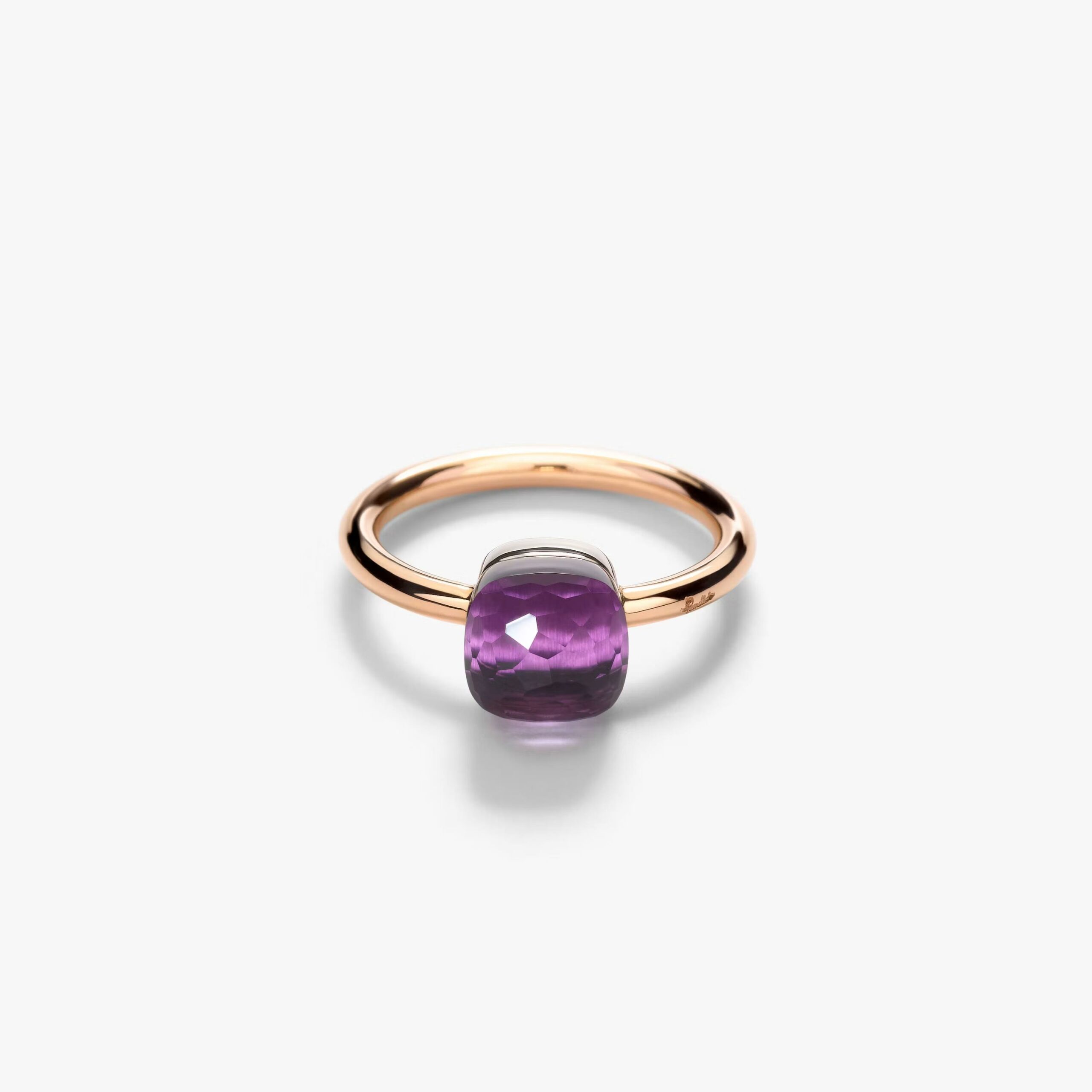 Ring Nudo Petit Amethyst 18K Gold - Pomellato - PAB4030O6000000OI