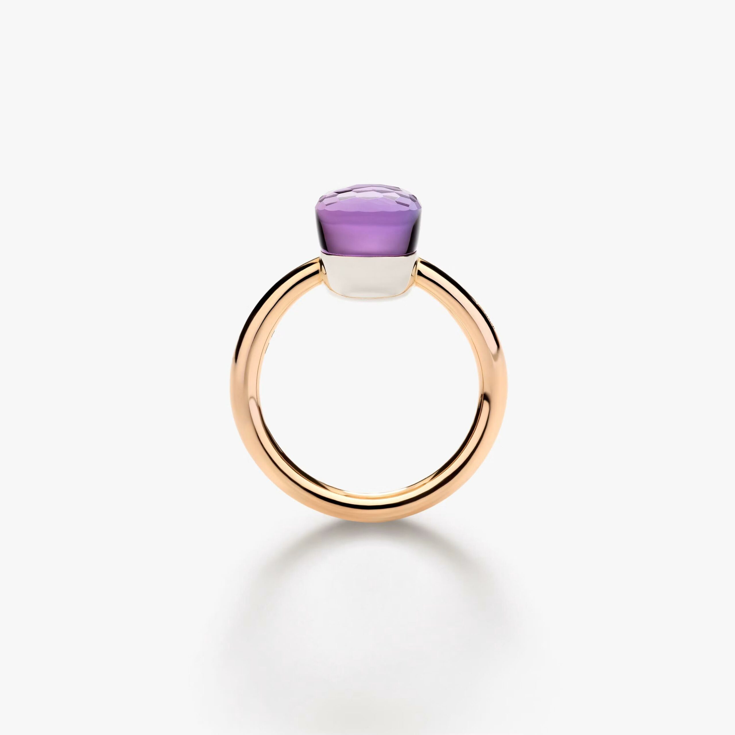 Ring Nudo Petit Amethyst 18K Gold - Pomellato - PAB4030O6000000OI