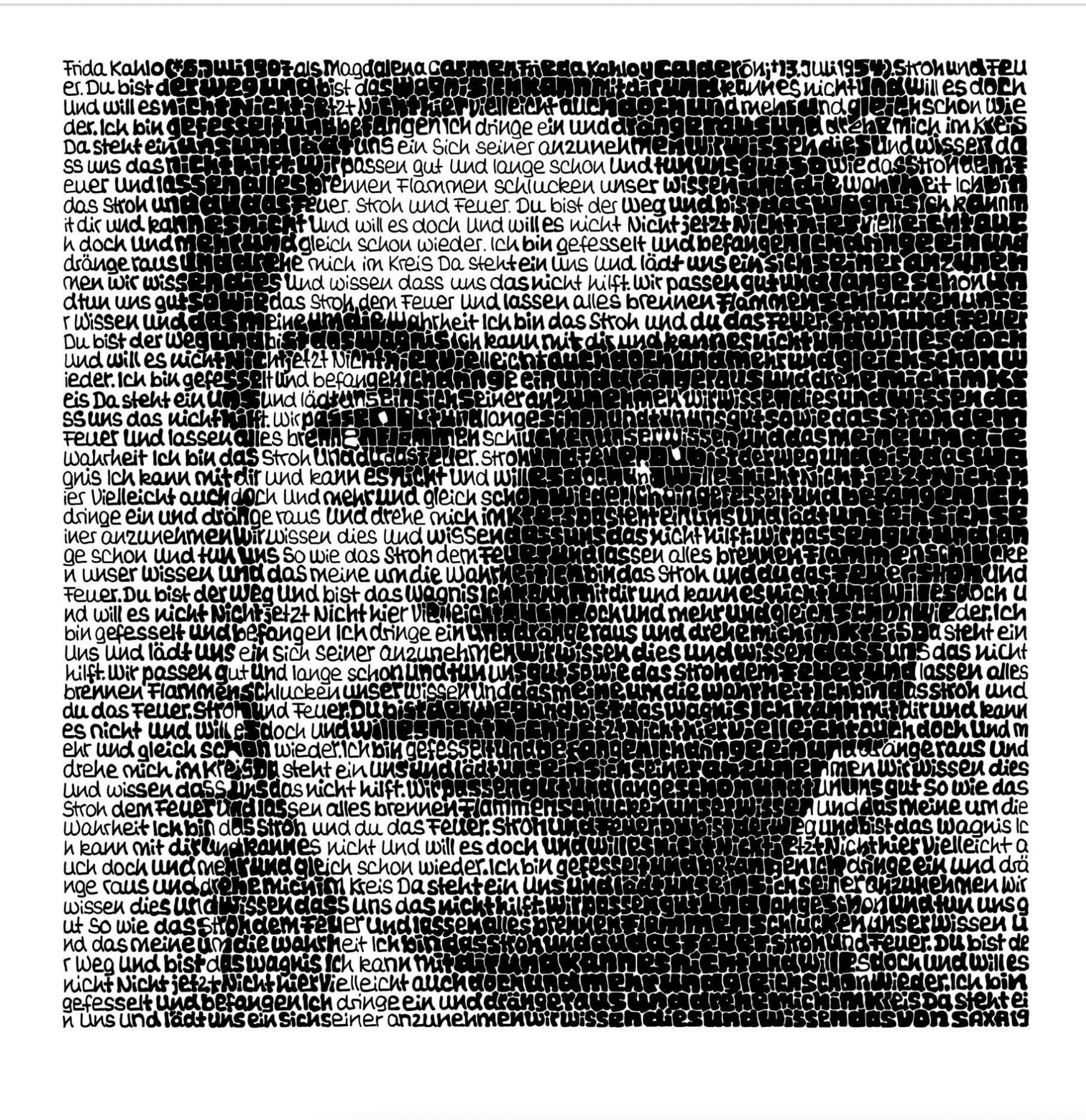Frida Kahlo MINI - SAXA - k-2609SAXA01