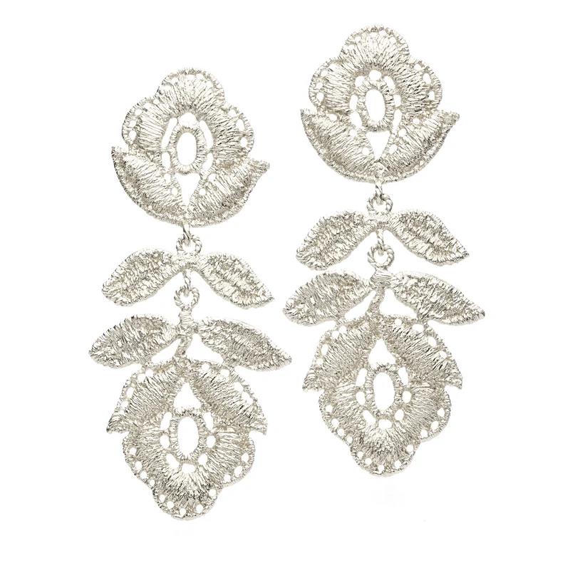 Ohrringe Wild Rose 925 Silber - Brigitte Adolph - 1401-AG-1