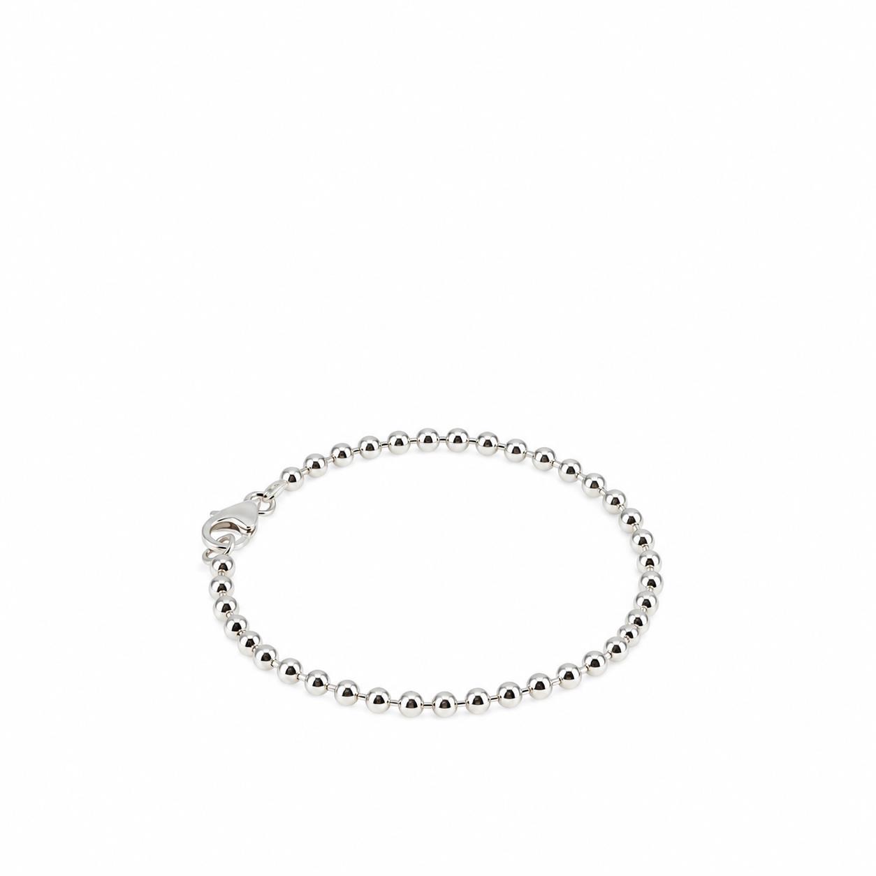 Armband Kugelkette 925 Silber poliert 3mm - Individuelle Marken - 232130