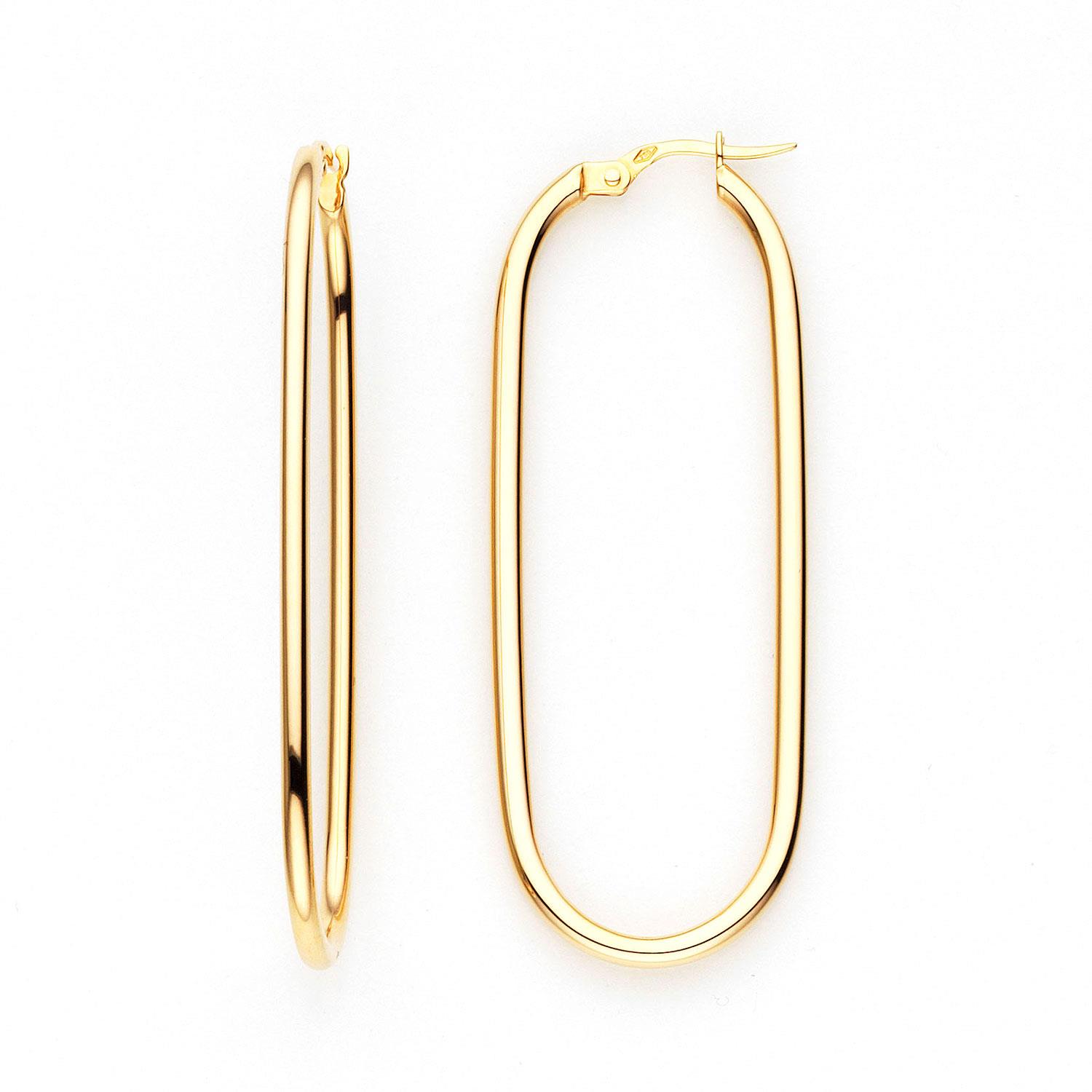 Creolen oval 18K Gelbgold - Clioro - 80703.7000